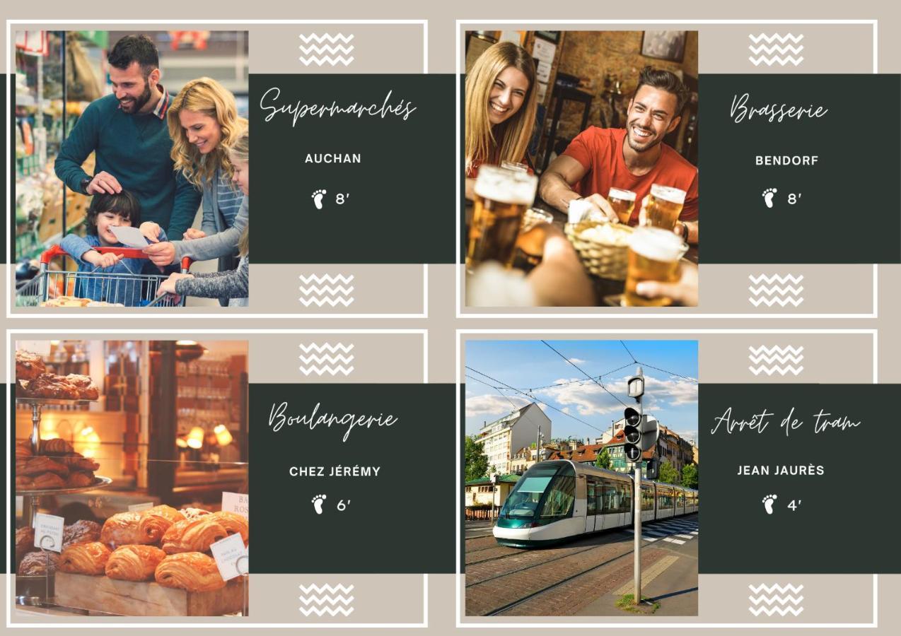 Petit Manoir En Ville - Parking Prive - 15 Min Hyper-Centre Strasbourg Ngoại thất bức ảnh