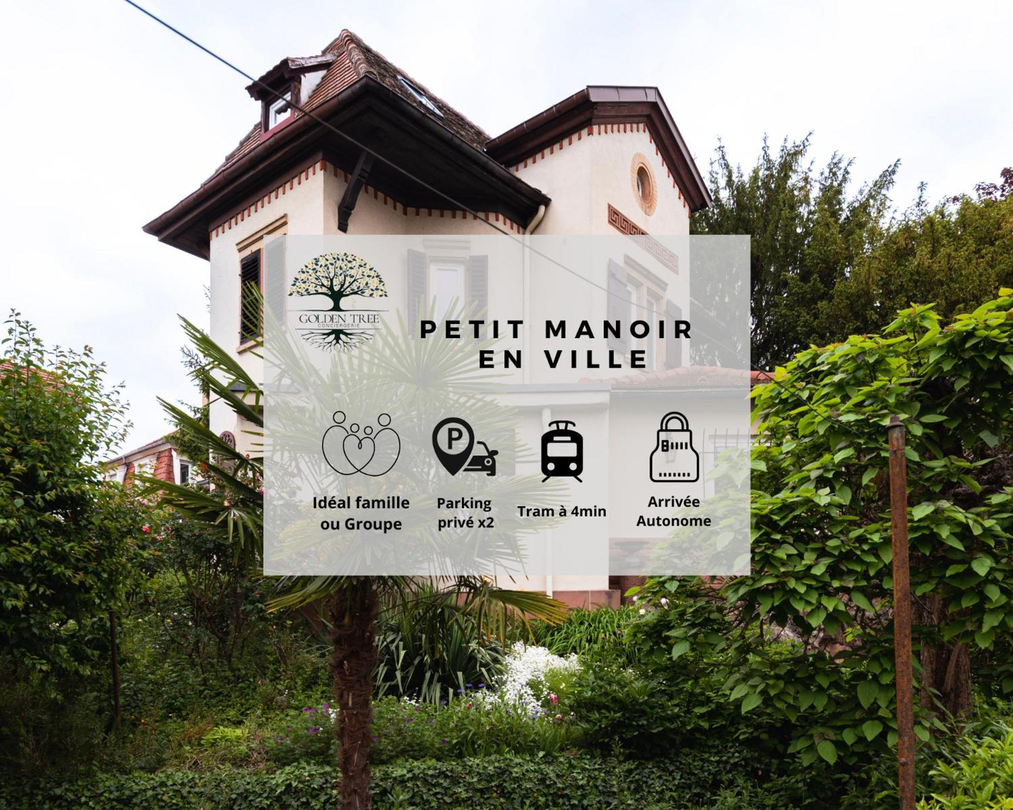Petit Manoir En Ville - Parking Prive - 15 Min Hyper-Centre Strasbourg Ngoại thất bức ảnh